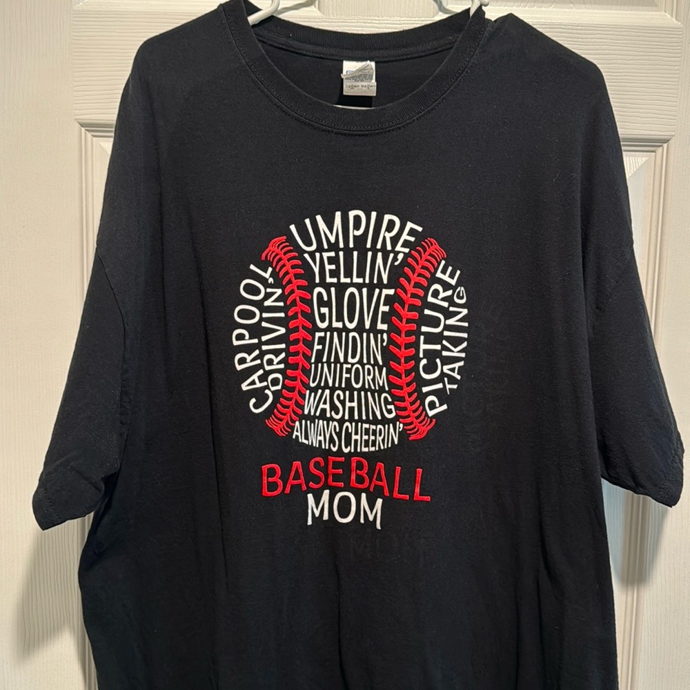 Baseball Mom Tees